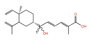 13-Hydroxy-8,10,15,17-lobatetraen-19-oic acid